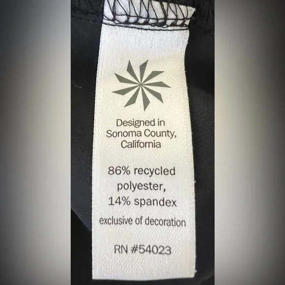 Athleta Black Cargo Jogger Pants Women’s Size 6 - Picture 6 of 7